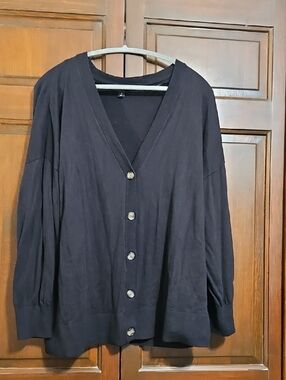 Torrid Black Cardigan Sweater